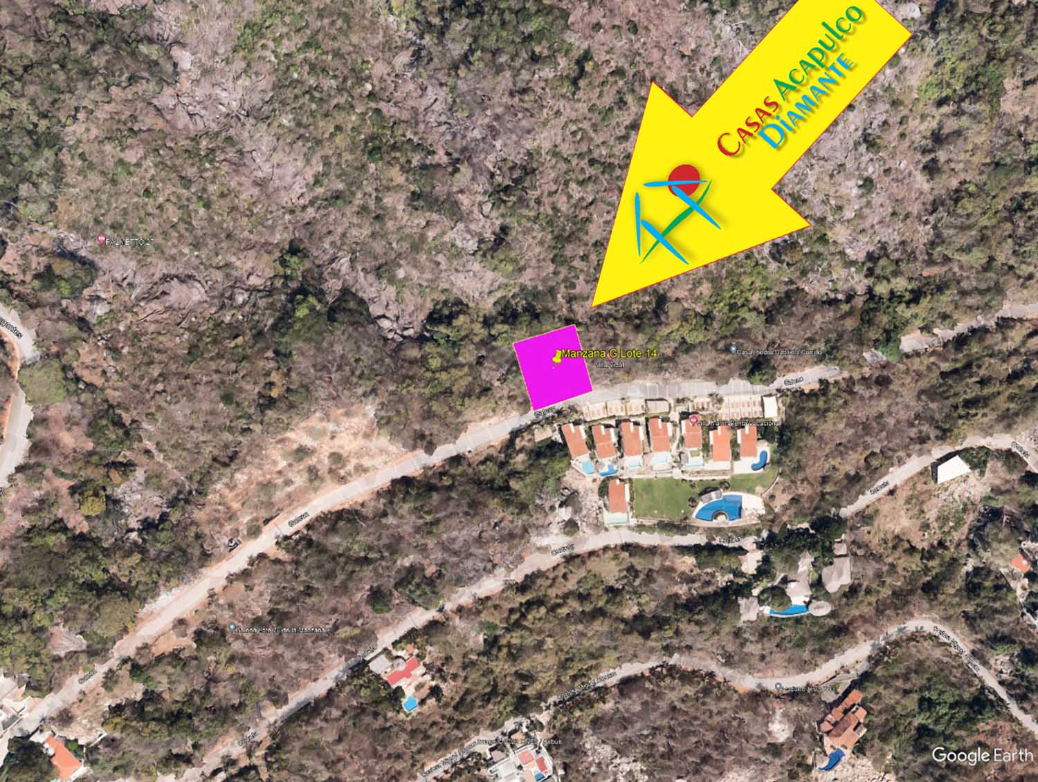 Terreno Brisas del Marqués Manzana G Lote 14 - Vista aérea 4